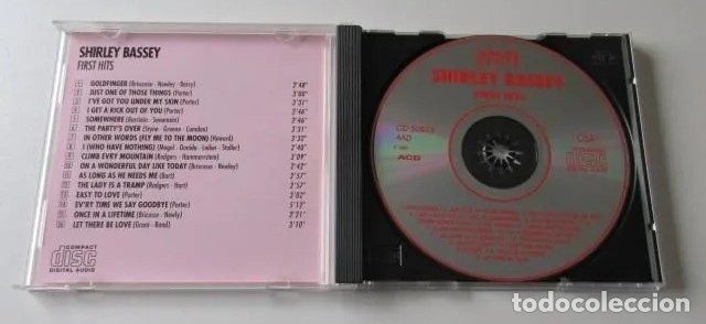 CDs de m&uacute;sica: SHIRLEY BASSEY - FIRST HITS - CD - Foto 3