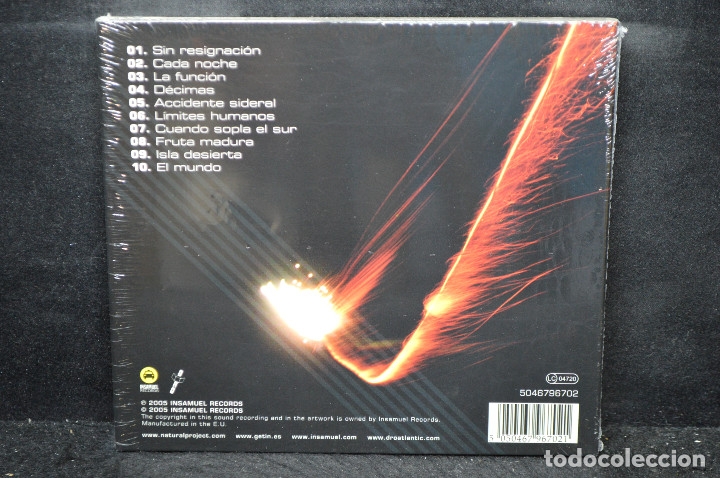 CDs de m&uacute;sica: NATURAL PROJECT - D&Eacute;CIMAS - CD - Foto 2