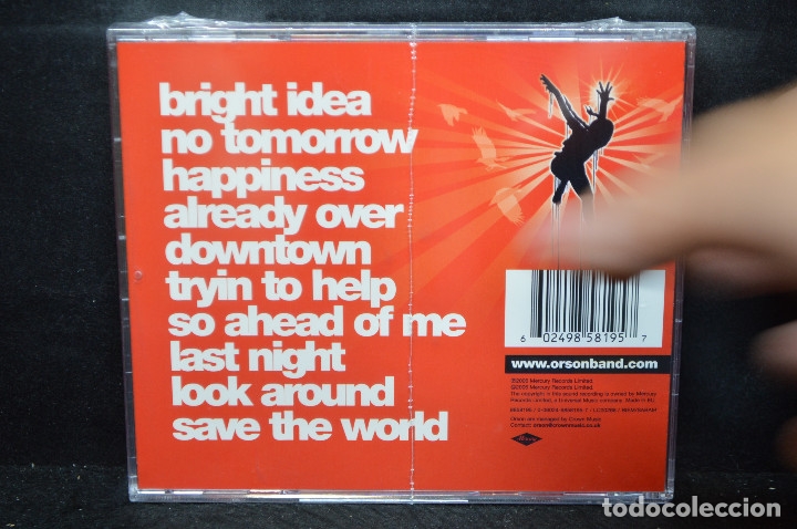 CDs de m&uacute;sica: ORSON - BRIGHT IDEA - CD - Foto 2