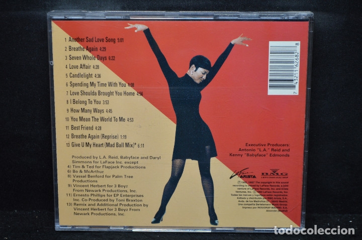 CDs de m&uacute;sica: TONI BRAXTON - TONI BRAXTON - CD - Foto 2
