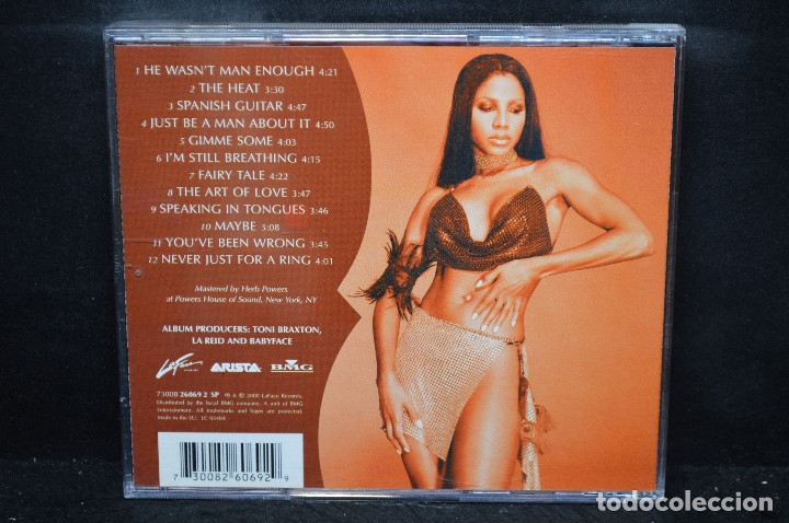 CDs de m&uacute;sica: TONI BRAXTON - THE HEAT - CD - Foto 2