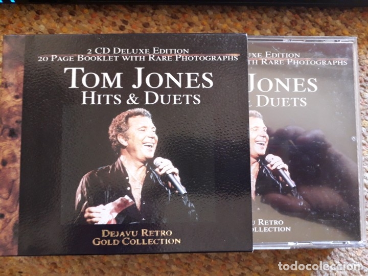 CDs de m&uacute;sica: Tom Jones , Hits & Duets , 2xCD estado impecable - Foto 1