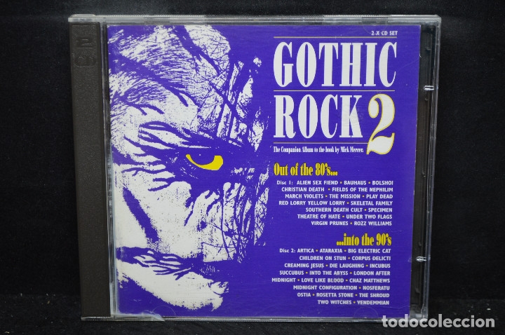 CDs de m&uacute;sica: VARIOUS - GOTHIC ROCK 2 - 2 CD - Foto 1