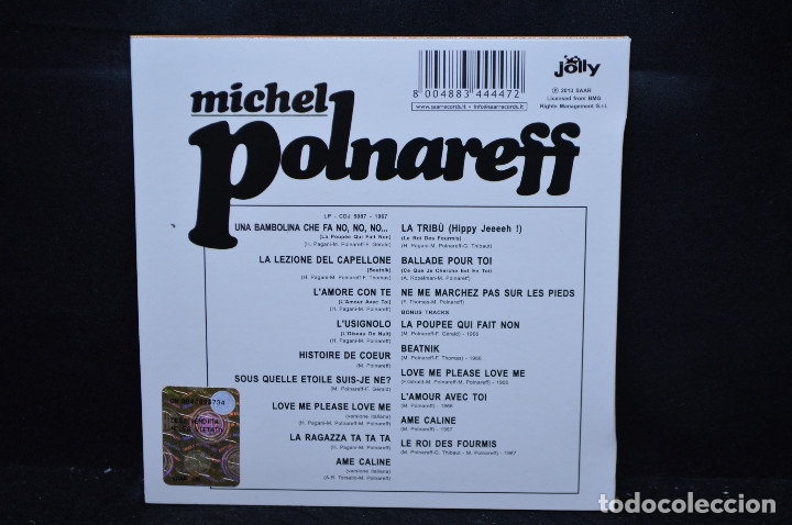 CDs de m&uacute;sica: MICHEL POLNAREFF - MICHEL POLNAREFF - CD - Foto 2