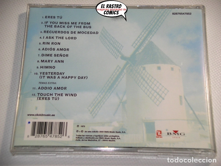 CDs de m&uacute;sica: Mocedades, Eres t&uacute;, Zafiro, CD - Foto 2