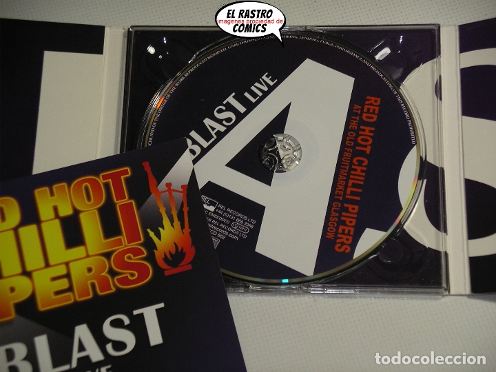 CDs de m&uacute;sica: Red Hot Chilli Pipers, Blast Live, CD 2008 - Foto 3