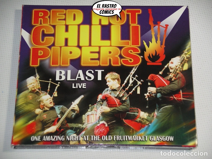 CDs de m&uacute;sica: Red Hot Chilli Pipers, Blast Live, CD 2008 - Foto 1