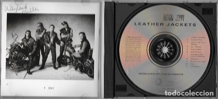 CDs de m&uacute;sica: ELTON JOHN: LEATHER JACKETS - Foto 2