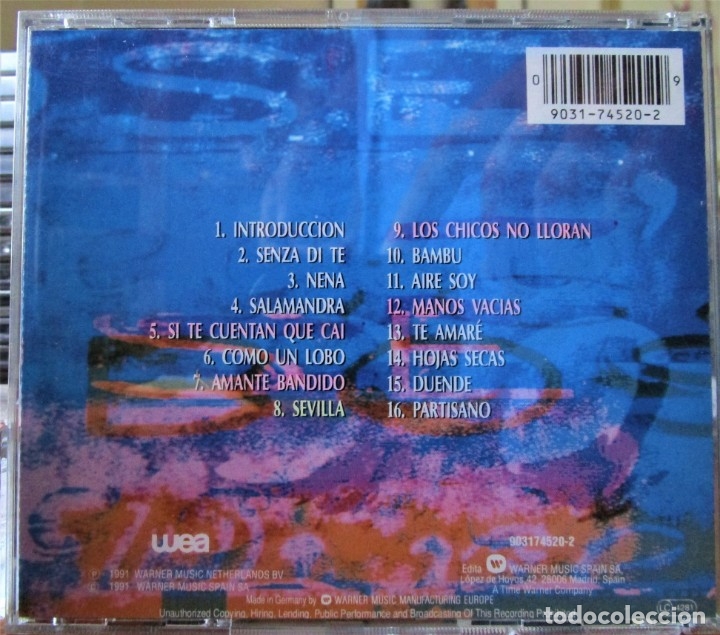 CDs de m&uacute;sica: MIGUEL BOSE - DIRECTO 90 - CD - Foto 2