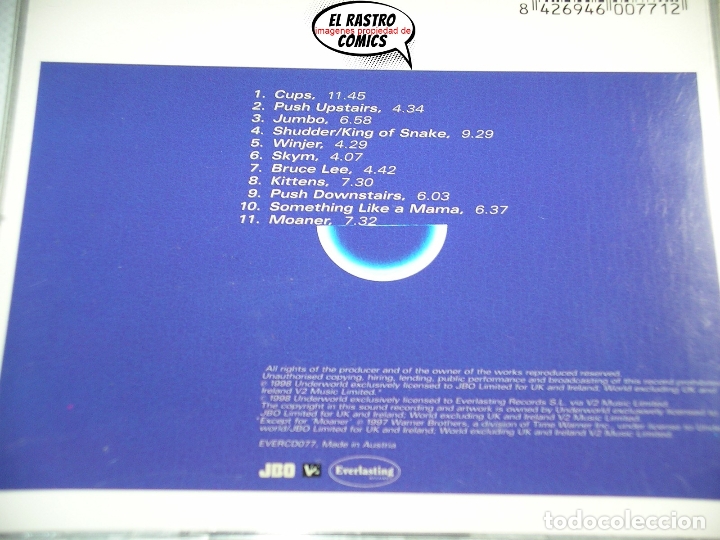 CDs de m&uacute;sica: Underworld, Beaucoup Fish, CD a&ntilde;o 1998, electronic - Foto 2