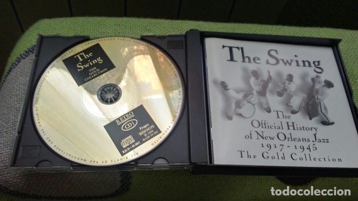 CDs de m&uacute;sica: DOBLE CD THE SWING. THE GOLD COLLECTION. - Foto 4