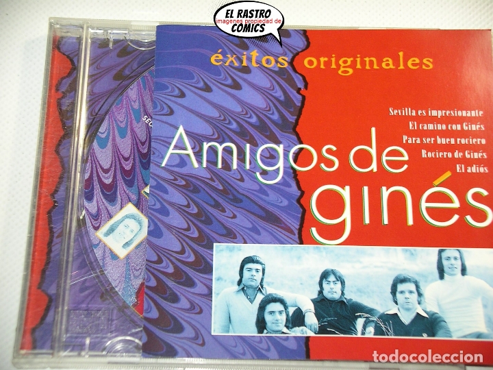 CDs de m&uacute;sica: Amigos de Gin&eacute;s, &Eacute;xitos originales, CD - Foto 1