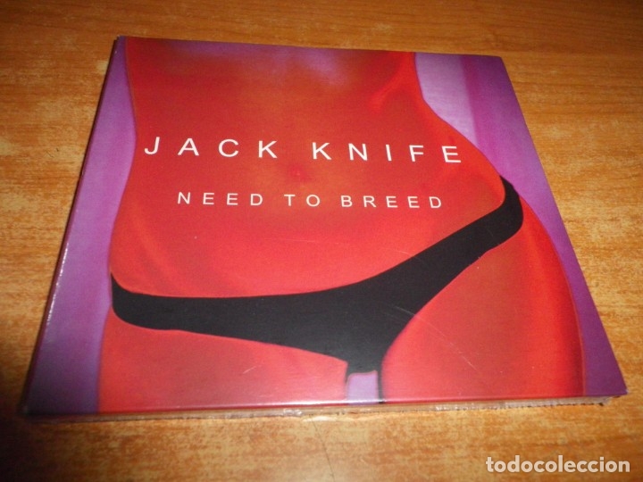 CD di Musica: JACK KNIFE Need to breed CD MAXI SINGLE EP DIGIPACK PRECINTADO 2014 CONTIENE 5 TEMAS INDIE POP RARO