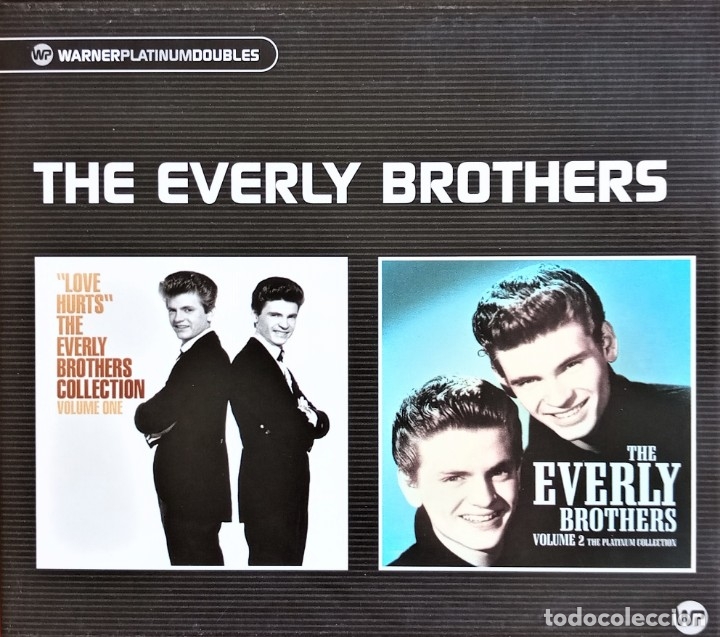 CDs de m&uacute;sica: THE EVERLY BROTHERS - Platinum Collection - 2 Cds - Foto 1
