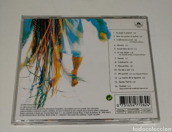 CDs de m&uacute;sica: LUCRECIA / CD / CUBANAME - Foto 2