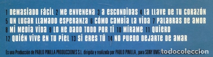CDs de m&uacute;sica: SERGIO RIVERO. Quiero. - Foto 2