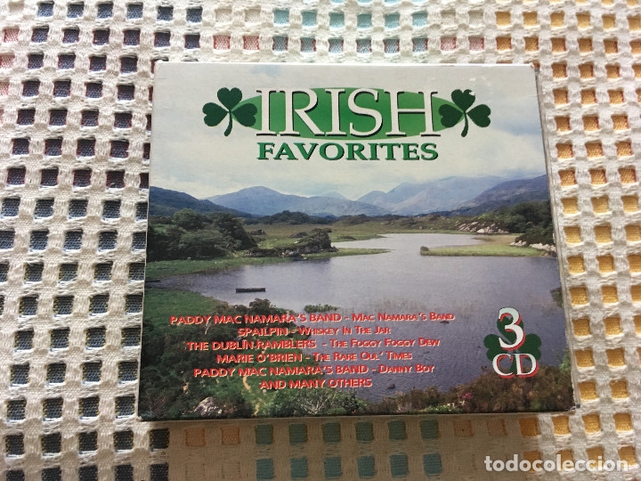 Musik-CDs: IRISH FAVOURITES 3 CDS 1997 KREATEN CD MUSICA