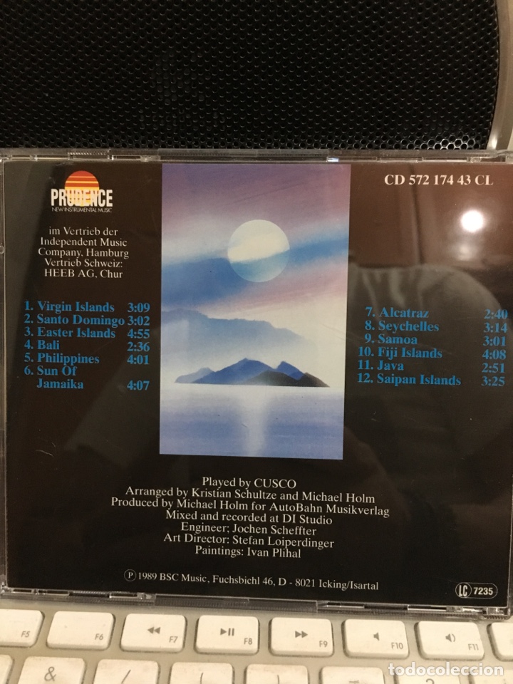 CDs de m&uacute;sica: CUSCO-VIRGIN ISLAND-1989-GERMANY - Foto 2