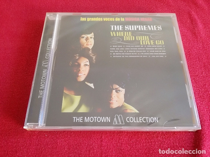 Musik-CDs: SUPREMES, THE - WHERE DID OUR LOVE GO - DIANA ROSS - MOTOWN - PRECINTADO