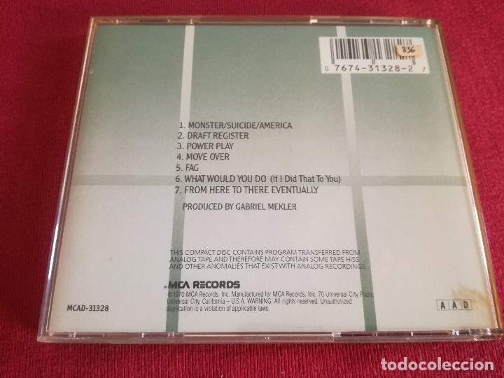 CDs de m&uacute;sica: STEPPENWOLF - MONSTER - PEDIDO MINIMO 7&euro; - Foto 3