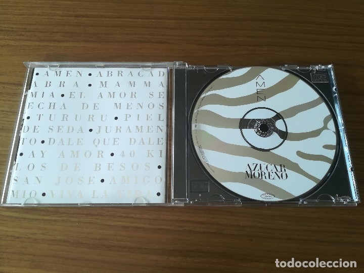 CDs de m&uacute;sica: AZUCAR MORENO AMEN CD 13 TEMAS - Foto 2