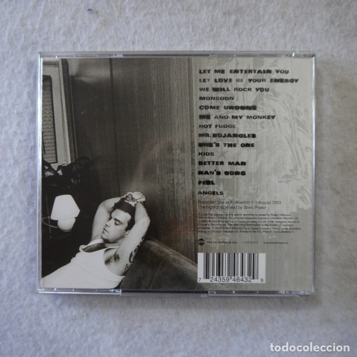 CDs de m&uacute;sica: ROBBIE WILLIAMS - LIVE SUMMER 2003 - CD - Foto 2