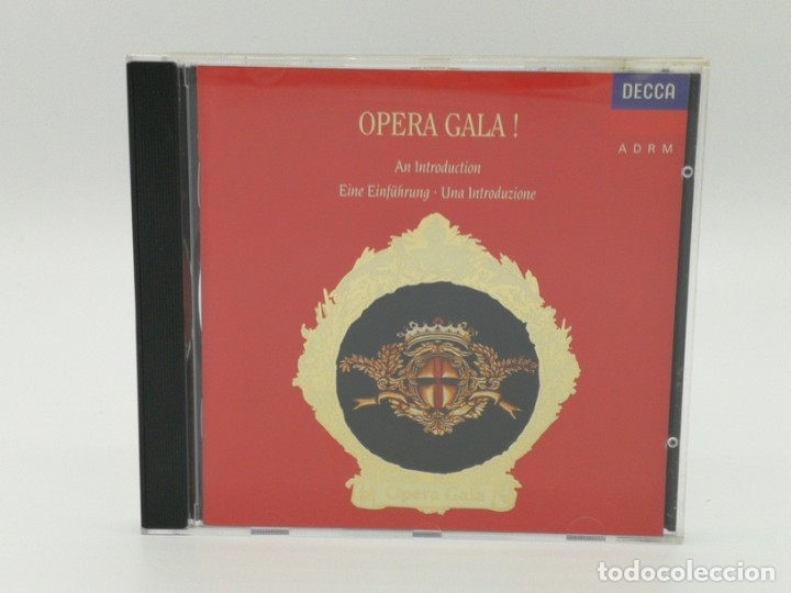 Music CDs: Opera Cl&aacute;sica Opera Gala an introduction Eine Einf&uuml;hrung &middot; Una Introduzione 1 CD