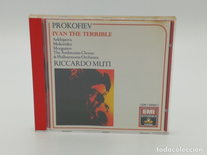 Music CDs: Opera Cl&aacute;sica Prokofiev Ivan The Terrible Riccardo Muti - Arkhipova &middot; Mokrenko &middot; Morgunov 1 CD