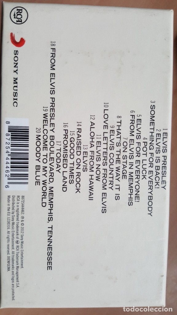 CDs de m&uacute;sica: ELVIS 20 ORIGINAL ALBUMS - Foto 2