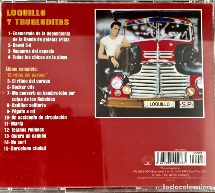 CDs de m&uacute;sica: Loquillo. El Ritmo del Garaje + 4 Temas Extra. CD. - Foto 2