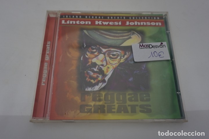 CDs de m&uacute;sica: CD - LINTON KWESI JOHNSON / REGGAE GREATS - Foto 1
