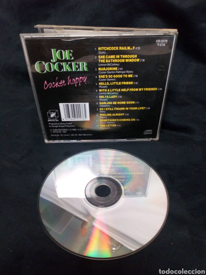 CDs de m&uacute;sica: Joe Cocker. Cocker happy CD - Foto 2