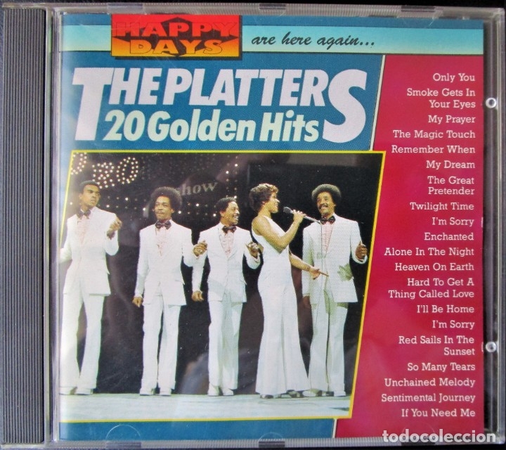 CDs de m&uacute;sica: THE PLATTERS - 20 GOLDEN HITS - CD - Foto 1