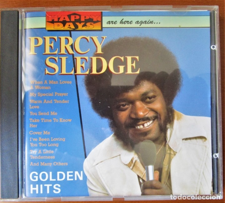 CDs de m&uacute;sica: PERCY SLEDGE - GOLDEN HITS - EDICI&Oacute;N HOLANDA - CD - Foto 1