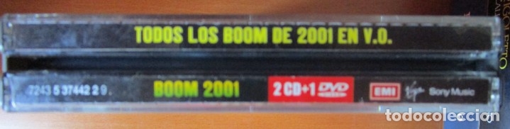 CDs de m&uacute;sica: BOOM 2001 ( 2 CD + 1 DVD) - Foto 2