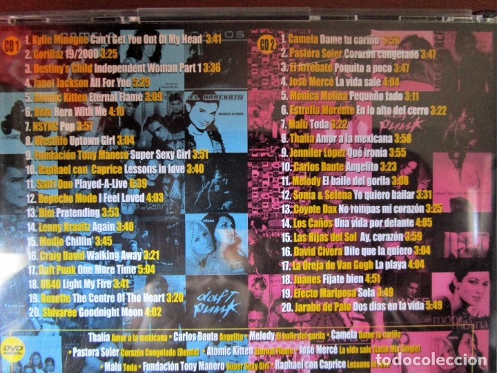CDs de m&uacute;sica: BOOM 2001 ( 2 CD + 1 DVD) - Foto 3
