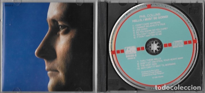 CDs de m&uacute;sica: PHIL COLLINS: HELLO,! I MUST BE GOING - Foto 2