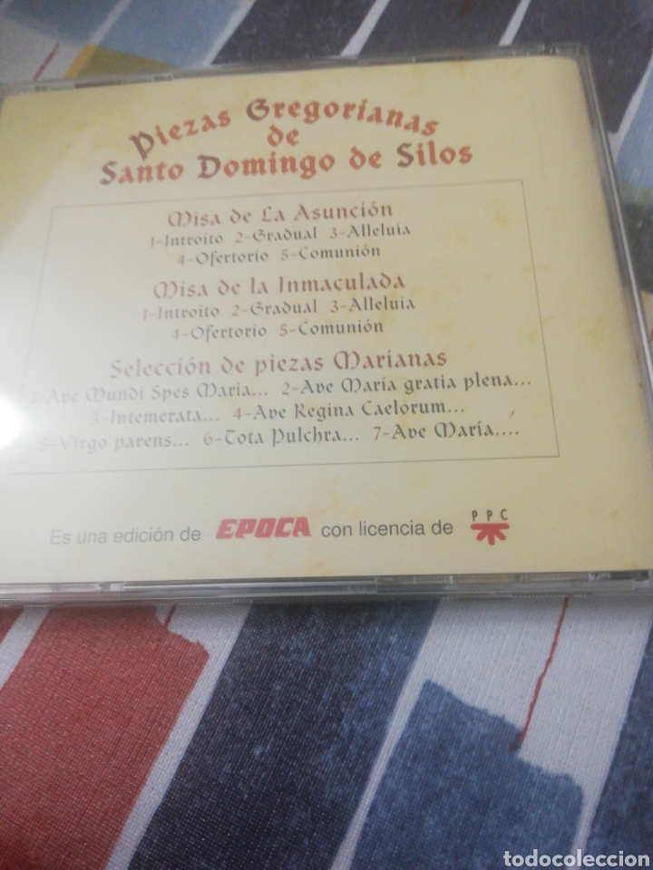 CDs de m&uacute;sica: PIEZAS GREGORIANAS DE SANTO DOMINGO DE SILOS / CD - Foto 2