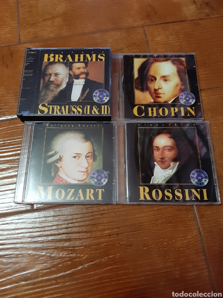 CD di Musica: 7 CD's/ CD rom M&uacute;sica Cl&aacute;sica