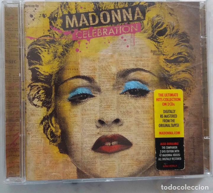 CDs de m&uacute;sica: MADONNA, CELEBRATION. DOBLE CD, 2 DISCOS - Foto 1