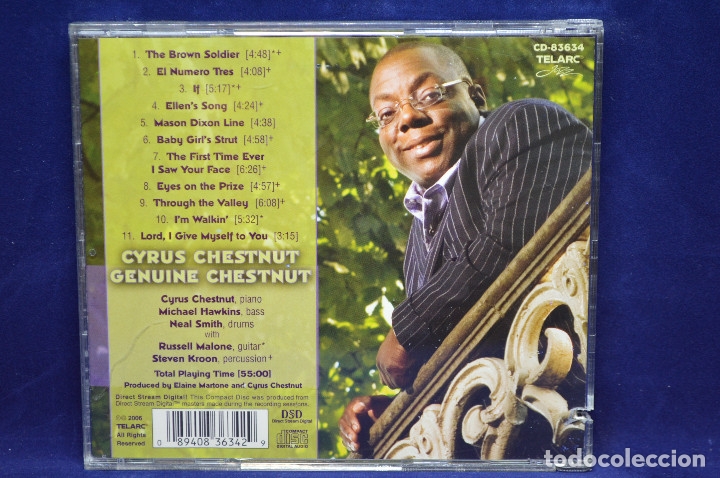 CDs de m&uacute;sica: CYRUS CHESTNUT - GENUINE CHESTNUT - CD - Foto 2