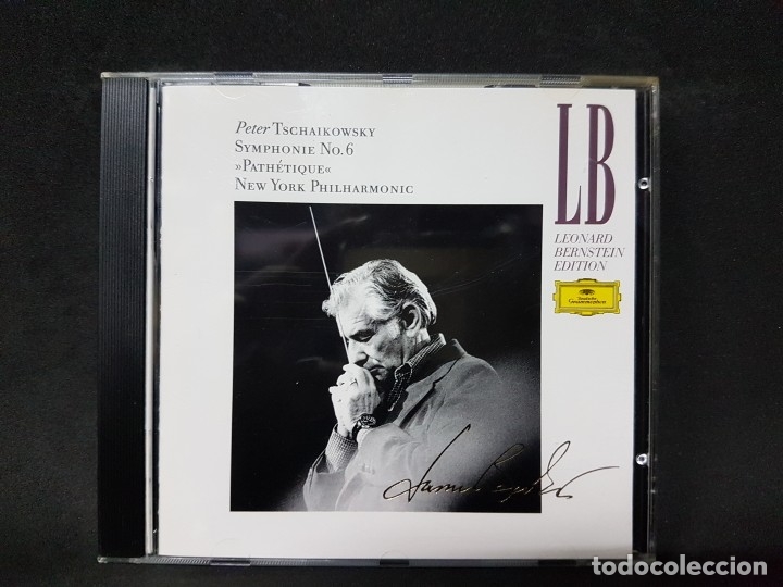 CD di Musica: Opera Cl&aacute;sica Tschaikowsky Symphonie Nr 6 Pathetique New York Philarmonic Bernstein 1 CD