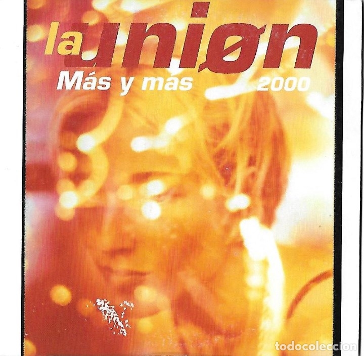 CDs de m&uacute;sica: LA UNI&Oacute;N: M&Aacute;S Y M&Aacute;S 2000. CD SINGLE PROMOCIONAL - Foto 1