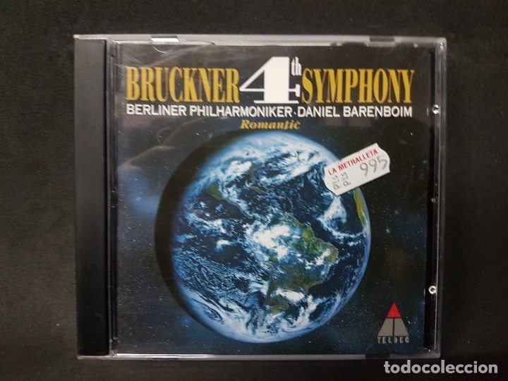 Music CDs: Opera Cl&aacute;sica Bruckner Symphony no 4 Romantic Berliner Philharmoniker Barenboim 1 CD