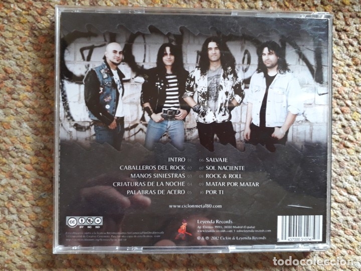 CDs de m&uacute;sica: Cicl&oacute;n , Sol Naciente , CD 2012 , estado impecable - Foto 2