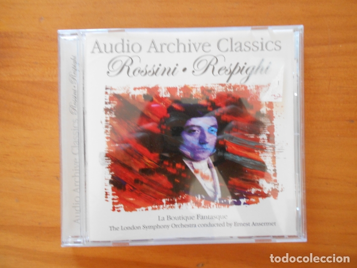 CDs de m&uacute;sica: CD AUDIO ARCHIVE CLASSICS - ROSSINI - RESPIGHI (5M) - Foto 1