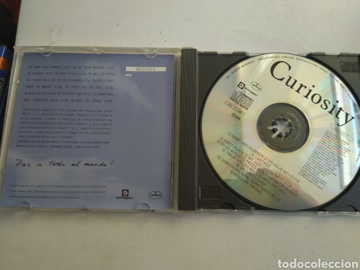 CDs de m&uacute;sica: CD CURIOSITY KILLED THE CAT - Foto 2