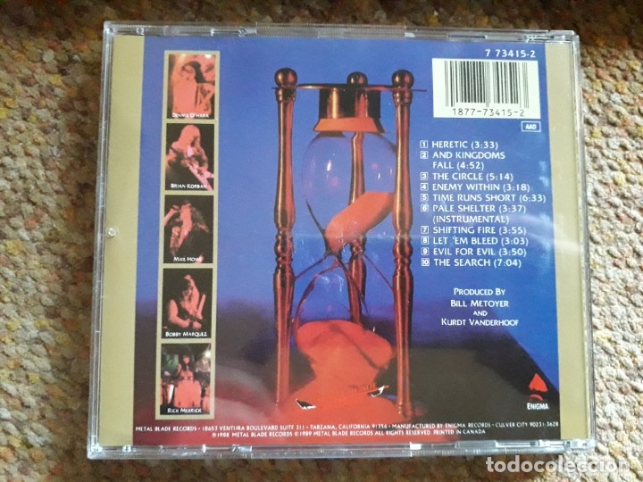 CDs de m&uacute;sica: Heretic , Breaking Point , CD estado impecable - Foto 2