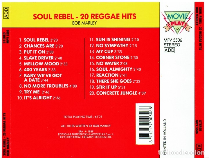 CDs de m&uacute;sica: Bob Marley - CD - - Foto 2