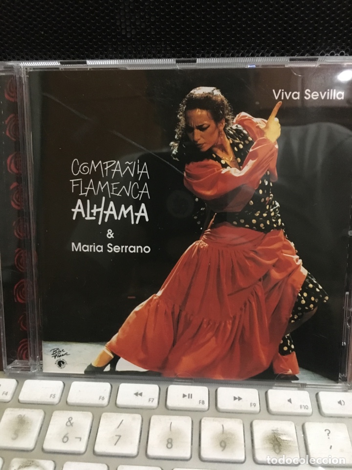 CD di Musica: COMPA&Ntilde;IA FLAMENCA ALHAMA Y MARIA SERRANO-VIVA SEVILLA-1995-RARO-MUY NUEVO